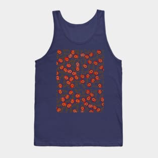 Seamless peaches pattern Tank Top